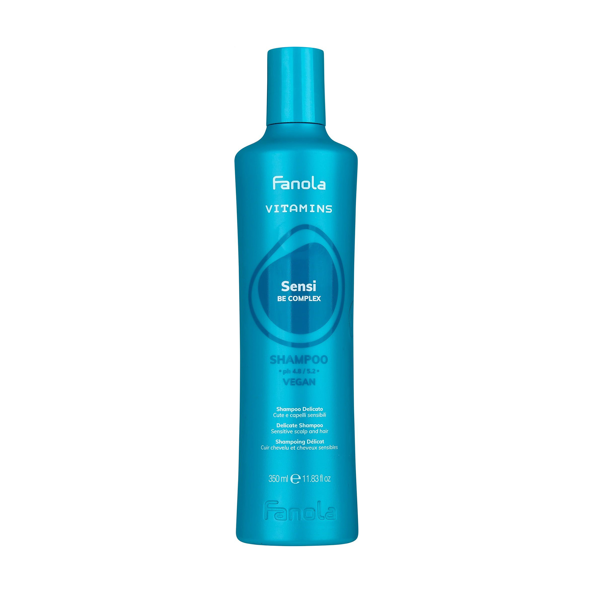 Шампунь Fanola Vitamins Sensi Be Complex Shampoo для чутливої шкіри голови та волосся, 350 мл